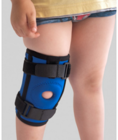 Алком 4035k Бандаж (ортез) на колено неопреновый со спиральным ребром жесткости детский
