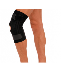 Бандаж на колінний суглоб з пластинами, матеріал Coolmax Тривес Т-8505