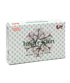  Bescon Tutti Impression White 1 линза, polymacon 38%, r 8.6, t 0.06, Dk/t 16