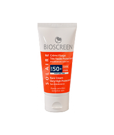 Bioscreen Solaire Солнцезащитный крем для лица SPF 50+ 50 мл