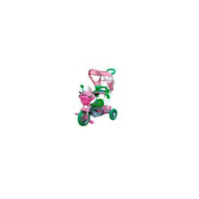 Велосипед трехколесный Bambi B3-9R розово-зеленый