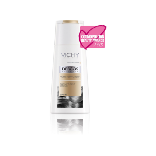 Vichy Dercos Питательно-восстанавливающий шампунь-крем для сухих и поврежденных волос 200 мл