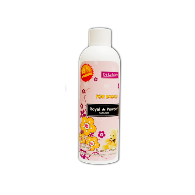 Гель для стирки DeLaMark Royal Powder Baby, 1л