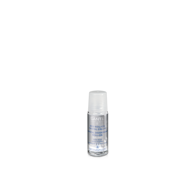 Біо-Дезодорант роликовий Crystal для надчутливої шкіри неароматизований, 50мл, Sante