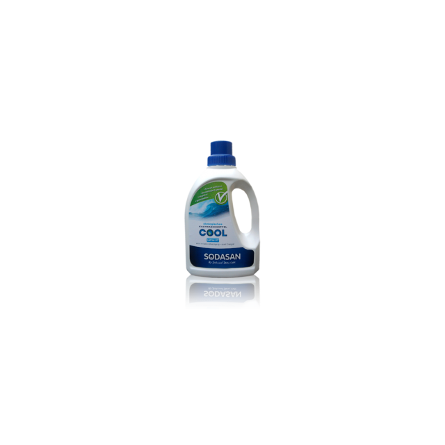 Органическое жидкое средство Sodasan Cool для быстрой стирки в воде до 40`С, 750мл