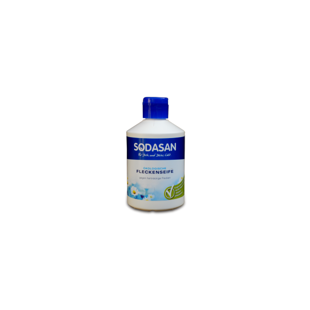 Органическое жидкое средство-концентрат Sodasan Spot Remover для удаления пятен и стойких загрязнений, 300мл