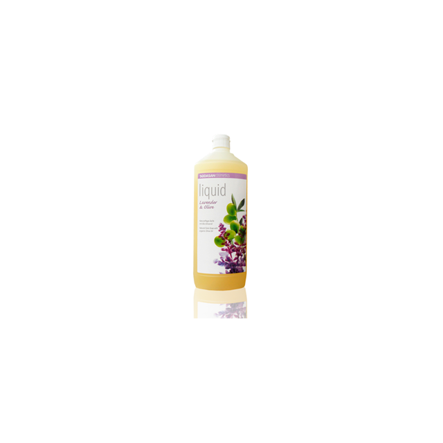 Органическое мыло Lavender-Olive жидкое успокаивающее, с лавандовым и оливковым маслами 1л, SODASAN