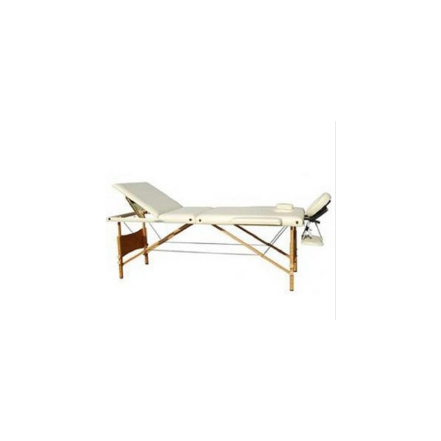 Массажный стол 3-х секционный Relax HY-30110, бежевый