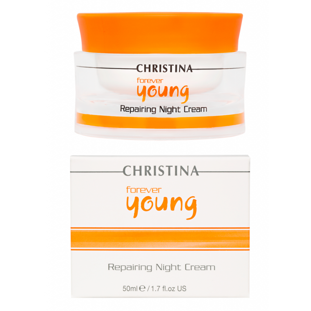 Ночной восстанавливающий крем "Возрождение" Christina Forever Young Repairing Night Cream, 50 мл