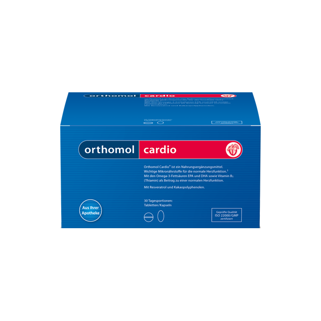 Orthomol Cardio таблетки + капсулы, 30 дней