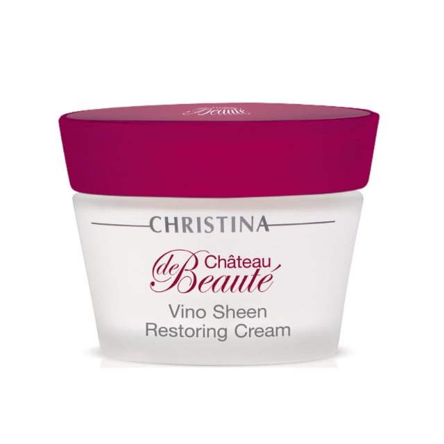 Восстанавливающий крем "Великолепие" Christina Chateau de Beaute Vino Sheen Restoring Cream, 50 мл