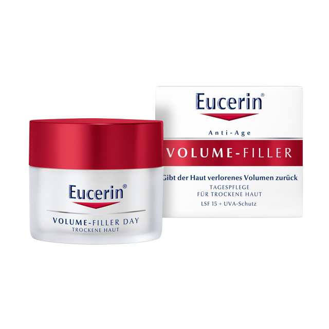 Eucerin Дневной крем для восстановления контуров лица.для сухой кожи 50мл банка  