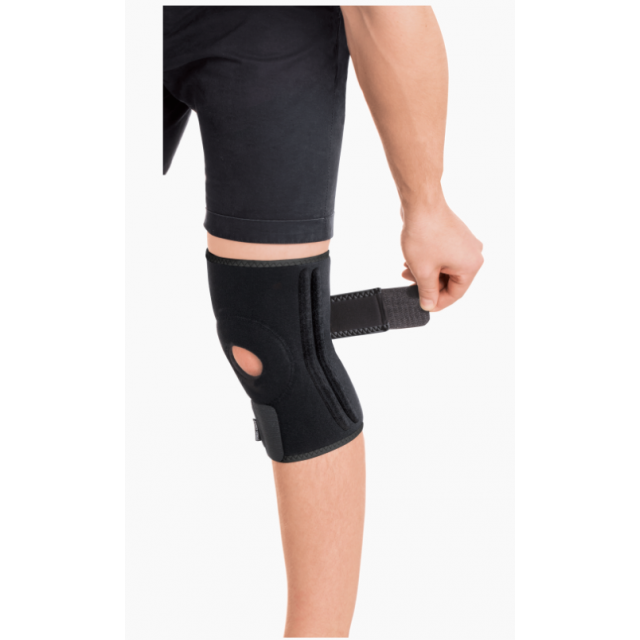 Бандаж для коленного сустава с 4-мя ребрами жесткости разъемный неопреновый Торос-Груп тип 518