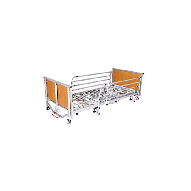 Медицинская кровать OSD-9575  деревянная с электрприводом и регулируемой длиной