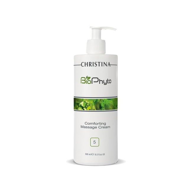 Успокаивающий массажный крем (шаг 5) Christina Bio Phyto-5 Comforting Massage Cream, 500 мл