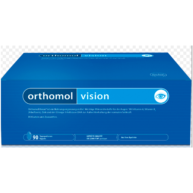 Orthomol Vision капсулы, 90 дней