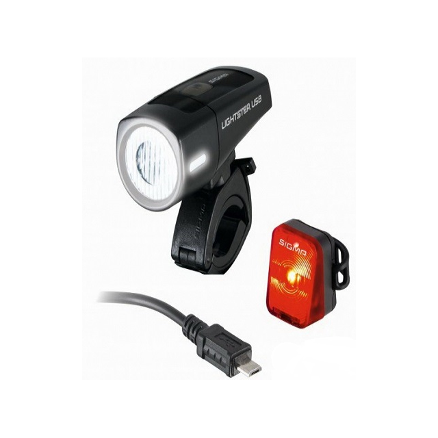 Комплект фонарей Sigma Sport LIGHTSTER USB K-SET