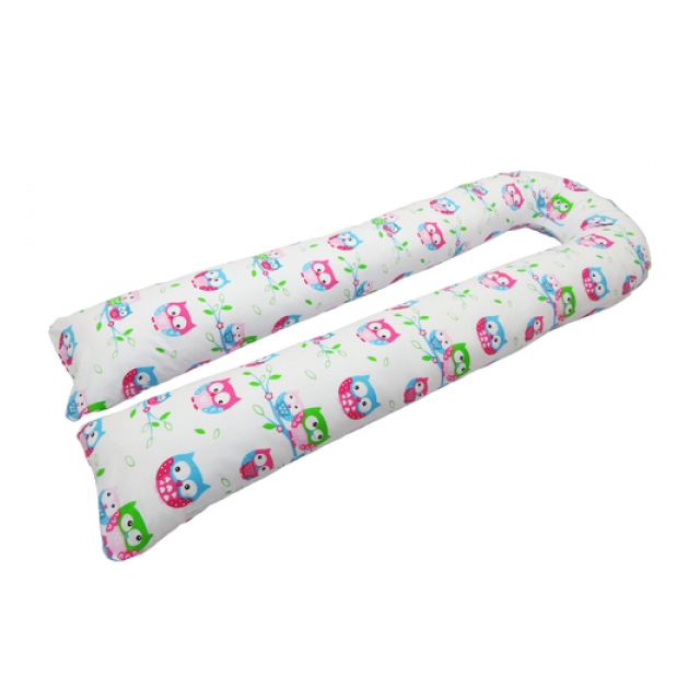 Подушка для беременных KIDIGO U-образная Сова (с наволочкой)