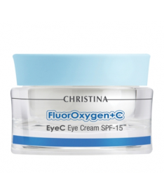 Флюроксиджен крем под глаза с spf 15 Christina FluorOxygen +C Eye Cream spf 15, 30 мл