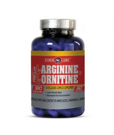  FORM LABS Naturals L-Arginin + L-Ornithin 180 cap