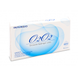  Interojo O2O2 (уп. 6 шт), силикон-гидрогель innofilcon A 45%, r 8.6, d14.2, t 0.06, Dk/t 100
