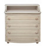 Комод-пеленатор Верес 900 патина дуб молочный МДФ филенка