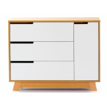 Комод Верес 900 Манхеттен бело-буковый