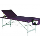 Масажний стіл 3-х секційний HouseFit HY-3381, чорний