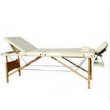 Масажний стіл 3-х секційний Relax HY-30110, бежевий