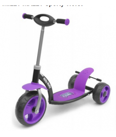 Milly Mally Sporty (violet)  Самокат 