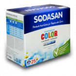 Органический порошок-концентрат стиральный Sodasan Compact для цветных и черных вещей, 1,2кг