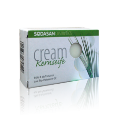 Органическое мыло нежное для чувствительной кожи не ароматизированное 100гр, SODASAN 