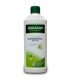 Органическое жидкое средство-концентрат для мытья посуды 1л, SODASAN