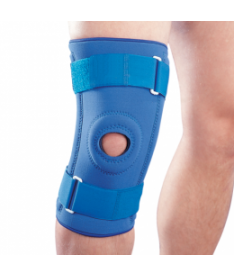Ортез на колінний суглоб неопреновий зі спіральними ребрами NS-706 Ortop (Тайвань)
