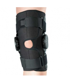 Ортез на колінний суглоб з шарнірами для регулювання кута згинання ES-797 Ortop (Тайвань)