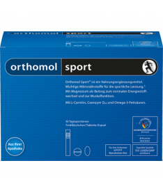 Orthomol Sport бутылочки, 30 дней
