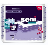 Подгузники для взрослых дневные/ночные Super Seni Plus Air Large (10шт)