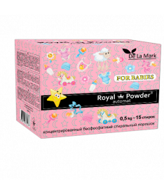 Пральний порошок DeLaMark Royal Powder Baby, 500г