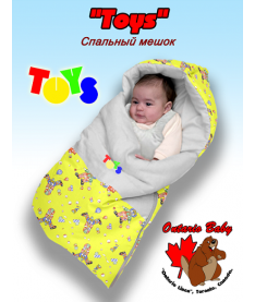 Спальный мешок Ontario Baby Premium 'Игрушки'