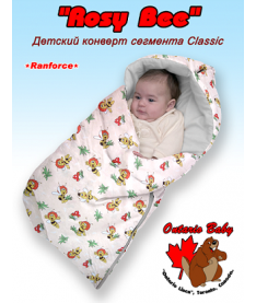 Спальный мешок Ontario Baby Premium 'Розовая пчелка'