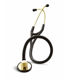Стетоскоп Master Cardiology Littmann 2175 чорного кольору з мідною головкою
