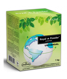 Стиральный порошок DeLaMark Royal Powder с ароматом белых цветов, 1кг