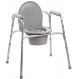 Стул-туалет стандартный алюминиевый 3 в 1 OSD-YU-2109А