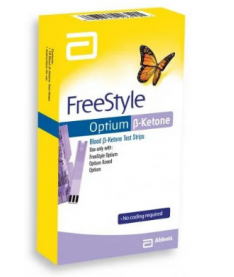 Тест-полоски FreeStyle Optium H b-кетони Abbott, 10шт