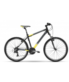 Велосипед Haibike Springs SL 26" 55 см, черно-серо-желтый