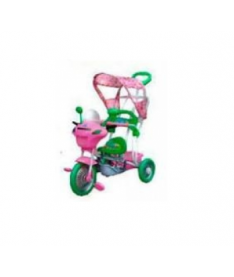 Велосипед трехколесный Bambi B3-9R розово-зеленый