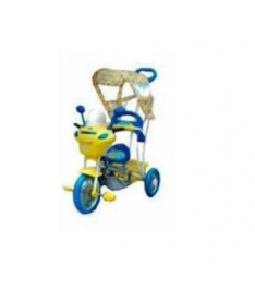 Велосипед трехколесный Bambi B3-9R желто-синий