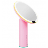 Зеркало для макияжа AMIRO LUX 8" AML002P Pink